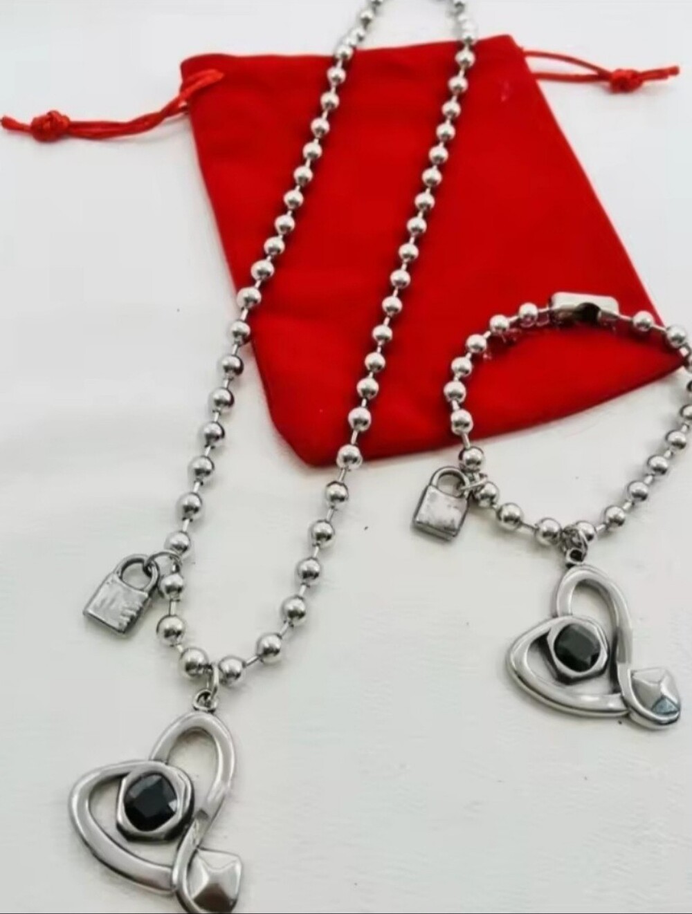 Stainless steel sets Neckles & bracelets, Excellent Quality (Not Uno De 50)